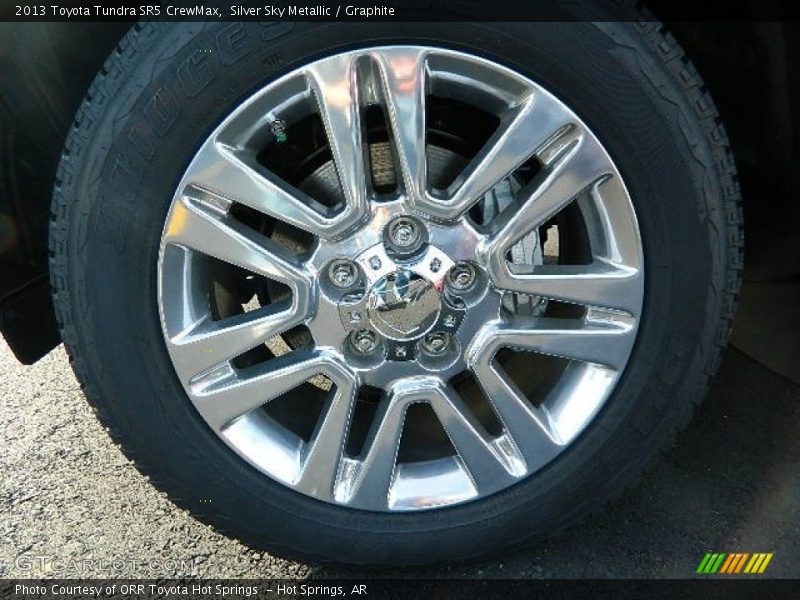 Silver Sky Metallic / Graphite 2013 Toyota Tundra SR5 CrewMax