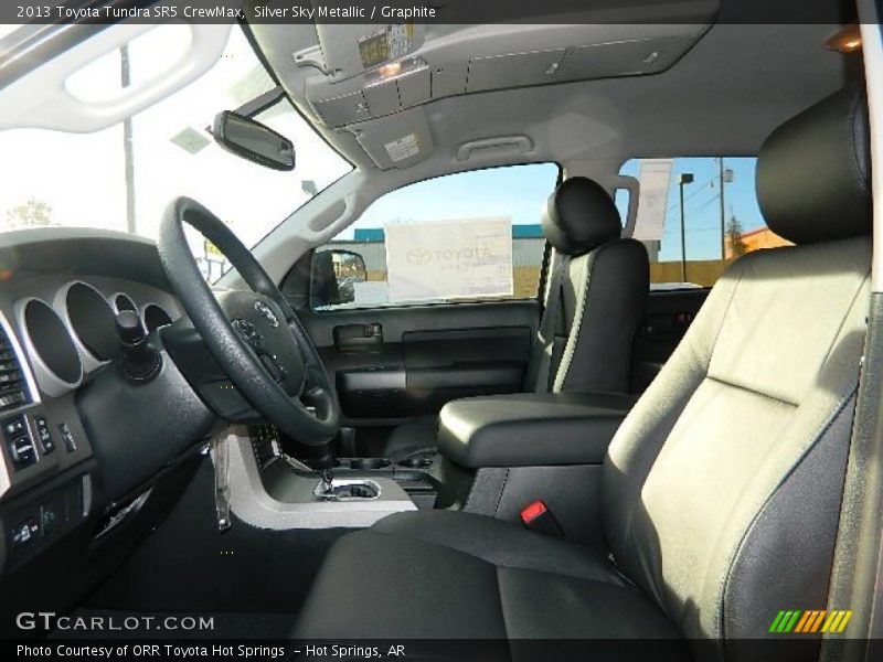 Silver Sky Metallic / Graphite 2013 Toyota Tundra SR5 CrewMax
