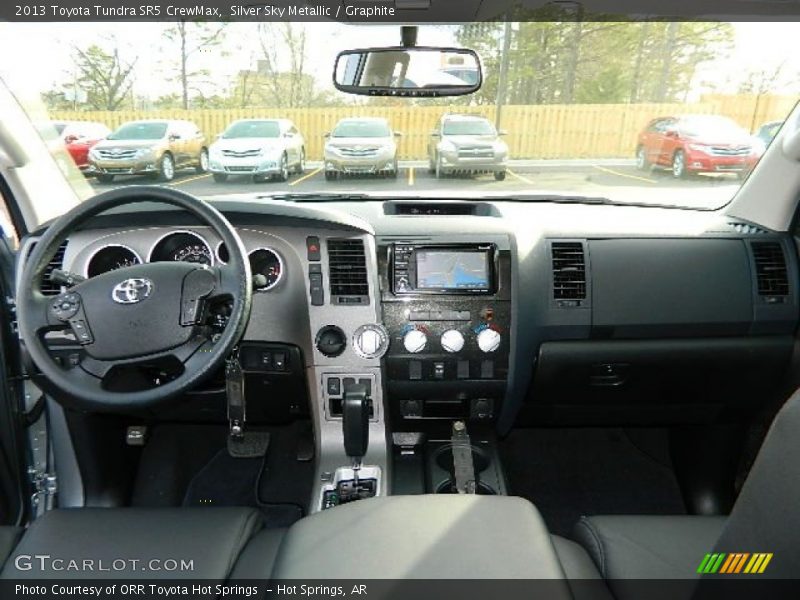 Silver Sky Metallic / Graphite 2013 Toyota Tundra SR5 CrewMax