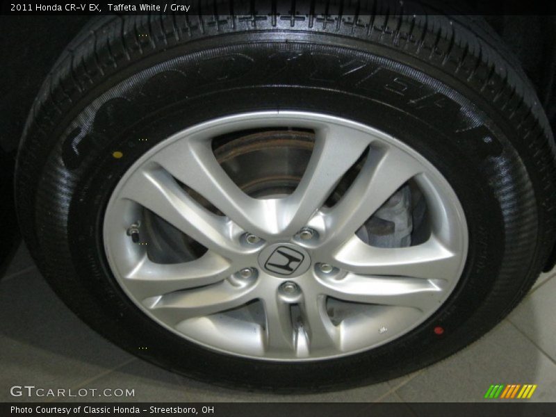Taffeta White / Gray 2011 Honda CR-V EX