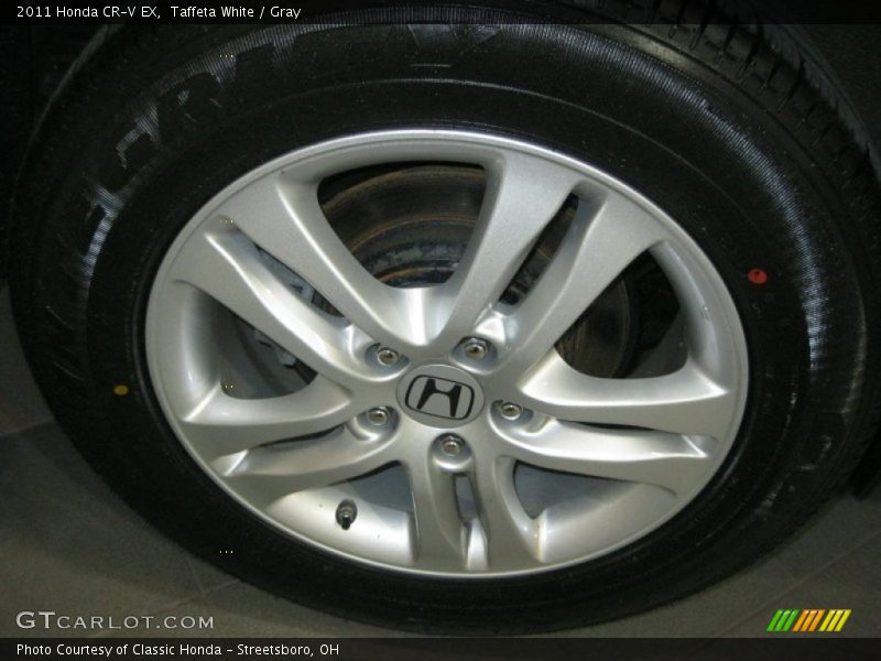 Taffeta White / Gray 2011 Honda CR-V EX