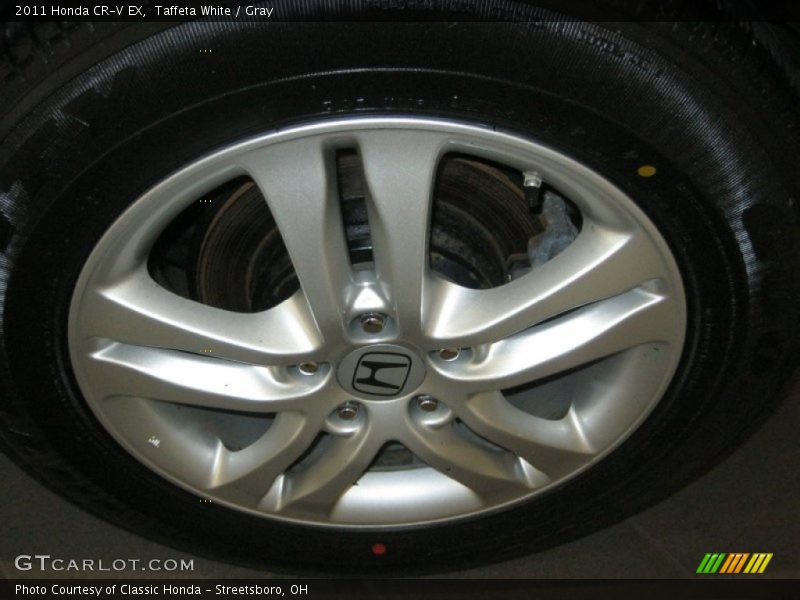 Taffeta White / Gray 2011 Honda CR-V EX