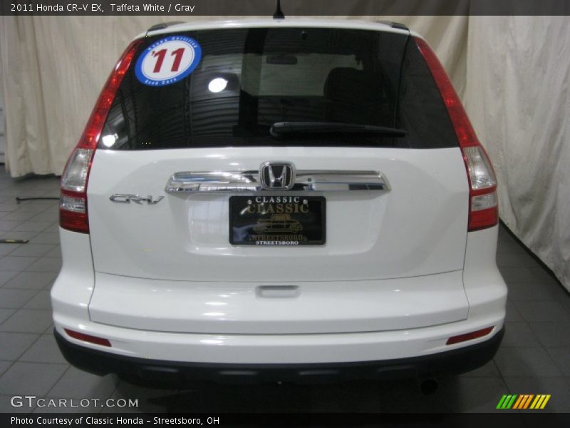 Taffeta White / Gray 2011 Honda CR-V EX