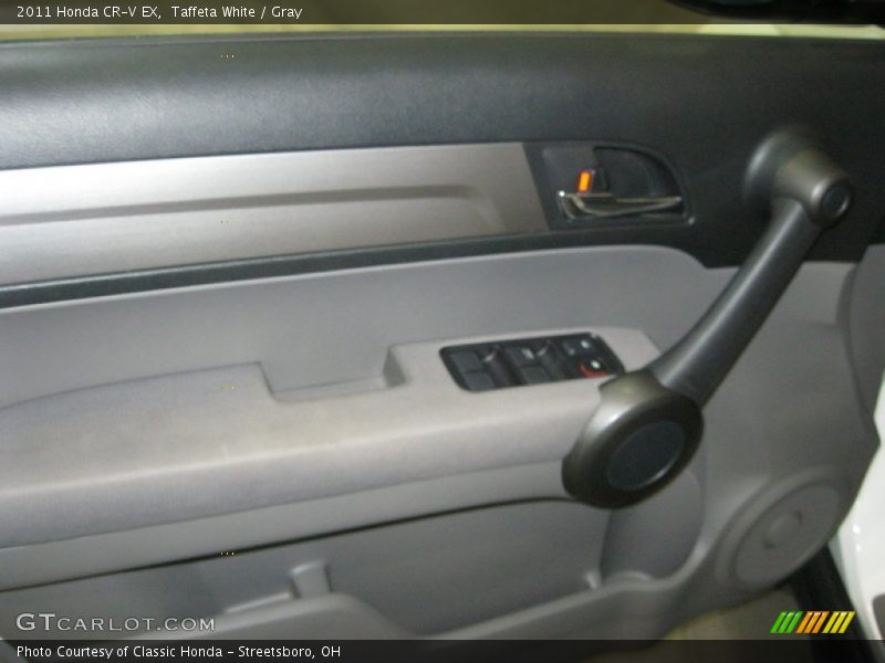 Taffeta White / Gray 2011 Honda CR-V EX