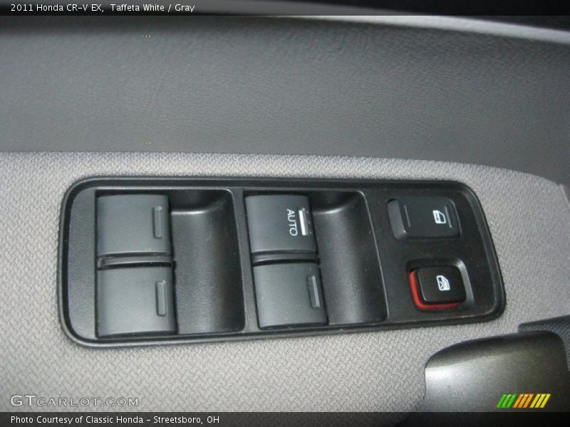 Taffeta White / Gray 2011 Honda CR-V EX