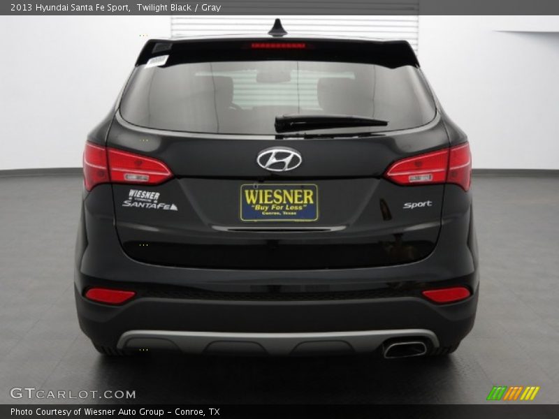 Twilight Black / Gray 2013 Hyundai Santa Fe Sport