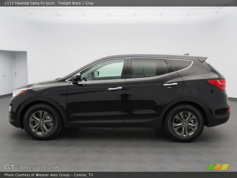 Twilight Black / Gray 2013 Hyundai Santa Fe Sport
