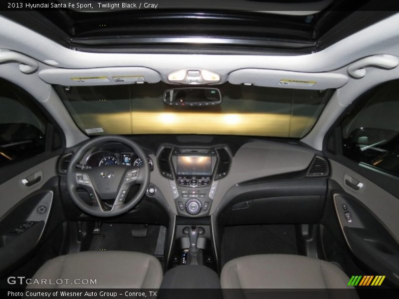 Twilight Black / Gray 2013 Hyundai Santa Fe Sport