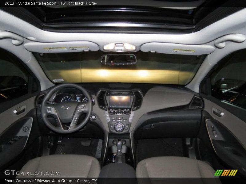 Twilight Black / Gray 2013 Hyundai Santa Fe Sport