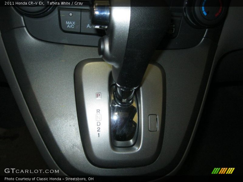 Taffeta White / Gray 2011 Honda CR-V EX