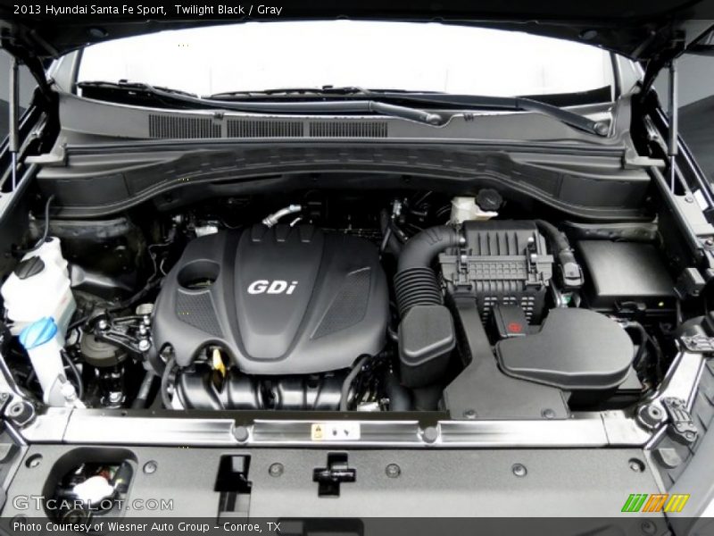 Twilight Black / Gray 2013 Hyundai Santa Fe Sport