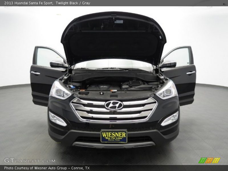Twilight Black / Gray 2013 Hyundai Santa Fe Sport