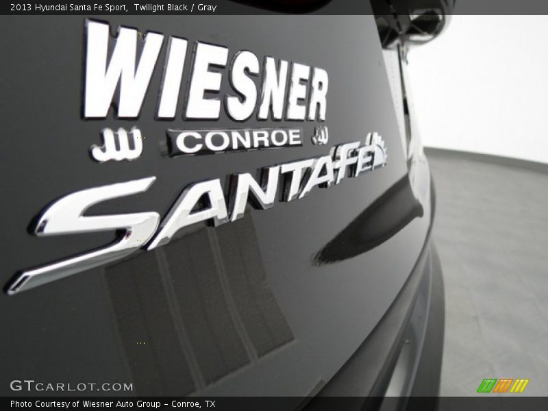 Twilight Black / Gray 2013 Hyundai Santa Fe Sport