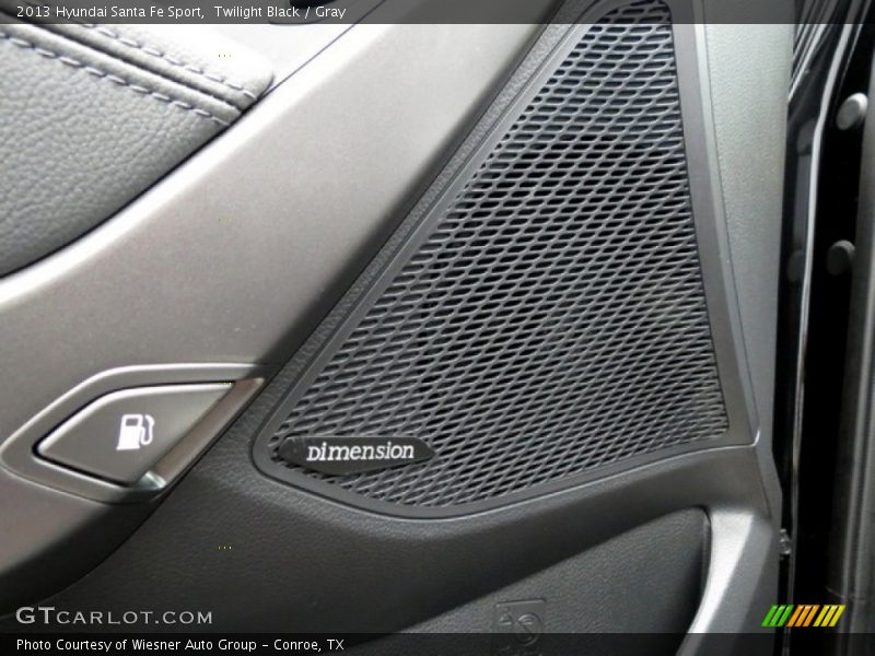 Twilight Black / Gray 2013 Hyundai Santa Fe Sport
