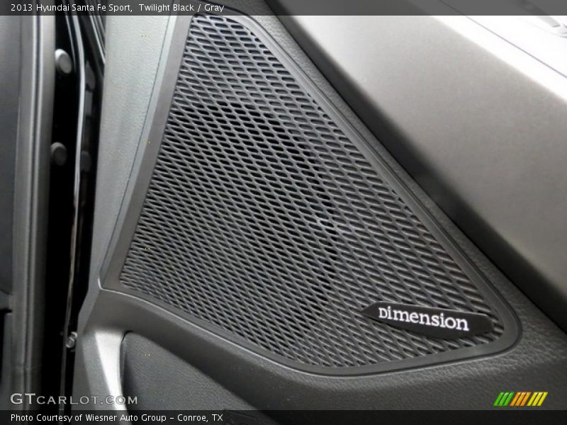 Twilight Black / Gray 2013 Hyundai Santa Fe Sport