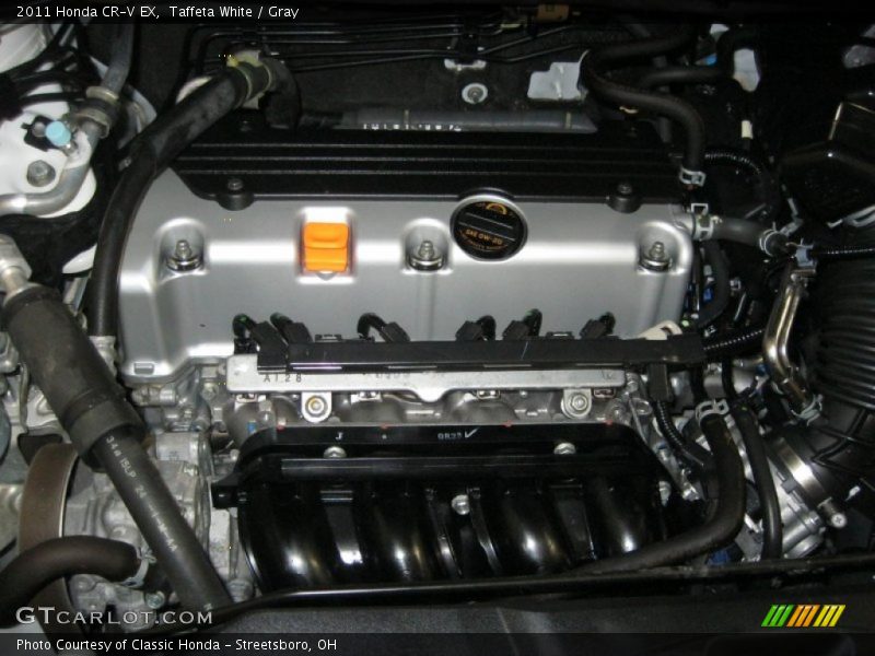 Taffeta White / Gray 2011 Honda CR-V EX