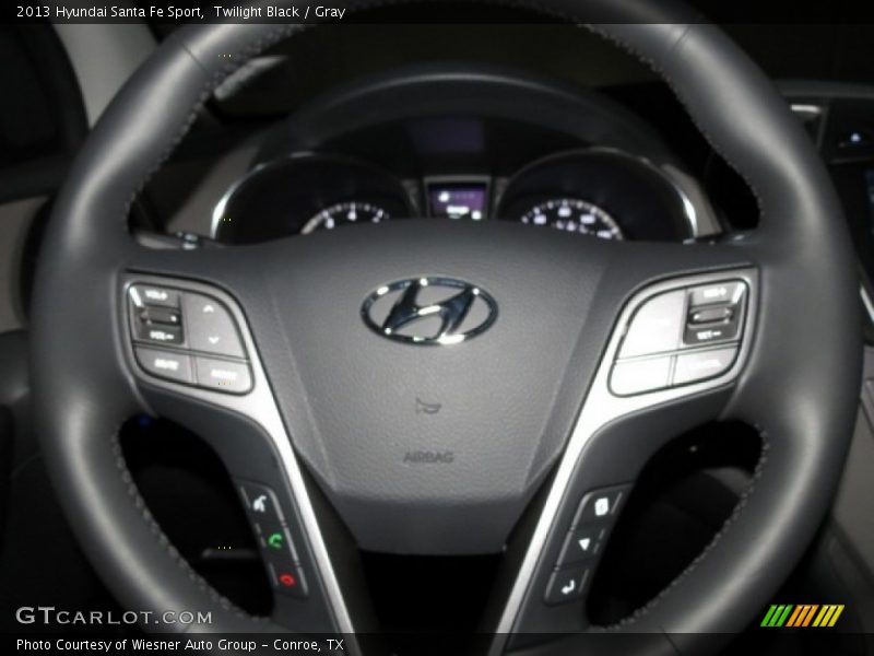 Twilight Black / Gray 2013 Hyundai Santa Fe Sport