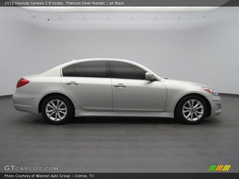  2012 Genesis 3.8 Sedan Platinum Silver Metallic