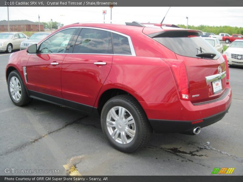 Crystal Red Tintcoat / Shale/Brownstone 2010 Cadillac SRX V6