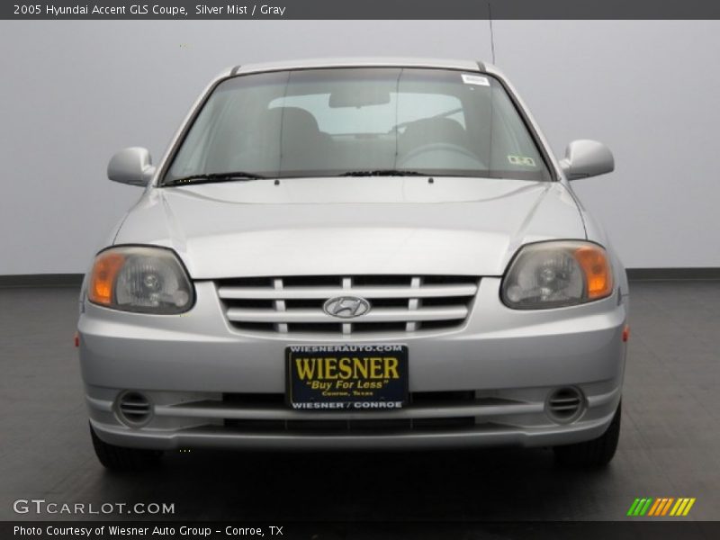 Silver Mist / Gray 2005 Hyundai Accent GLS Coupe