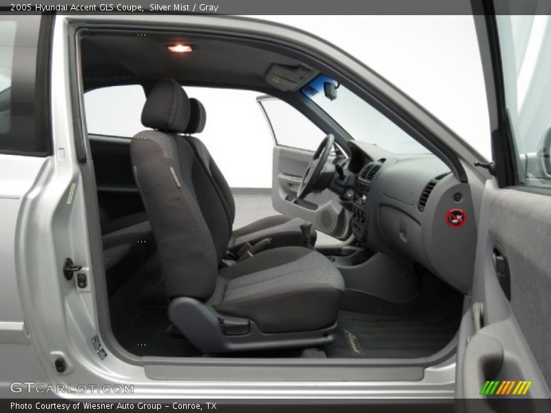 Silver Mist / Gray 2005 Hyundai Accent GLS Coupe
