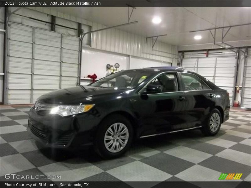 Attitude Black Metallic / Ash 2012 Toyota Camry LE