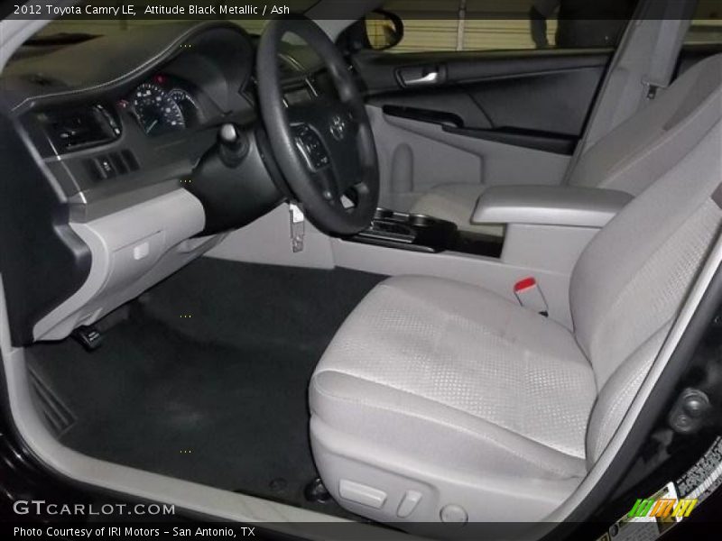 Attitude Black Metallic / Ash 2012 Toyota Camry LE