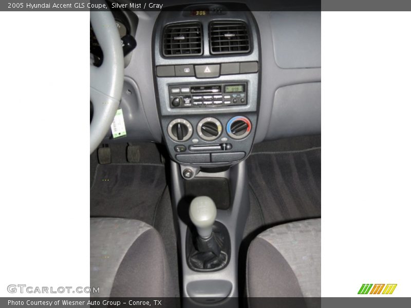 Silver Mist / Gray 2005 Hyundai Accent GLS Coupe