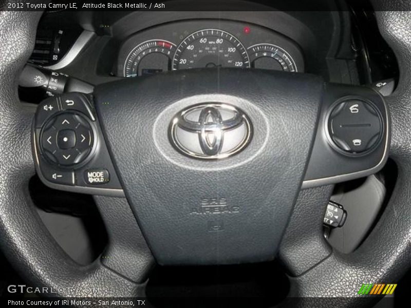 Attitude Black Metallic / Ash 2012 Toyota Camry LE