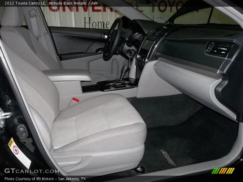 Attitude Black Metallic / Ash 2012 Toyota Camry LE