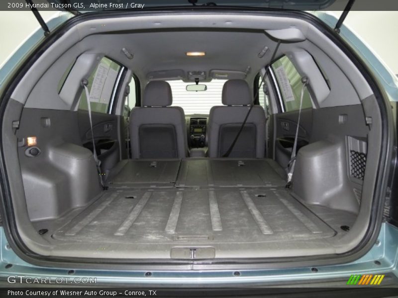 Alpine Frost / Gray 2009 Hyundai Tucson GLS