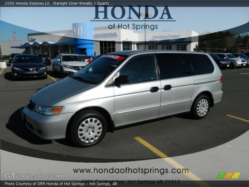 Starlight Silver Metallic / Quartz 2003 Honda Odyssey LX