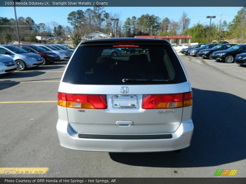 Starlight Silver Metallic / Quartz 2003 Honda Odyssey LX