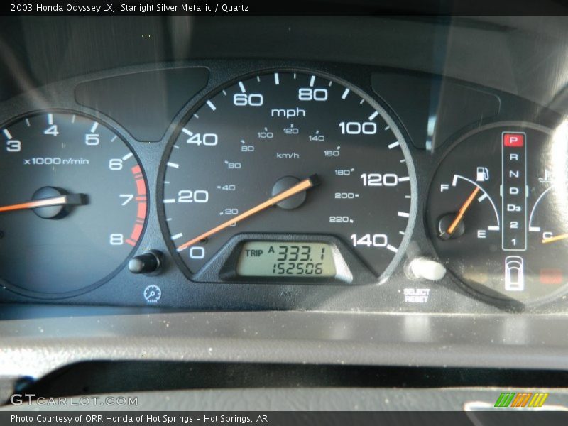 Starlight Silver Metallic / Quartz 2003 Honda Odyssey LX