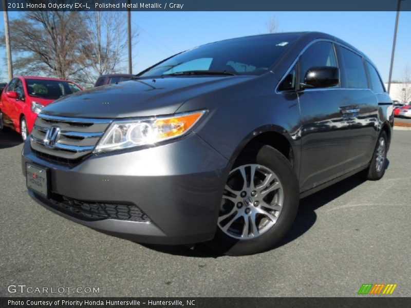 Polished Metal Metallic / Gray 2011 Honda Odyssey EX-L