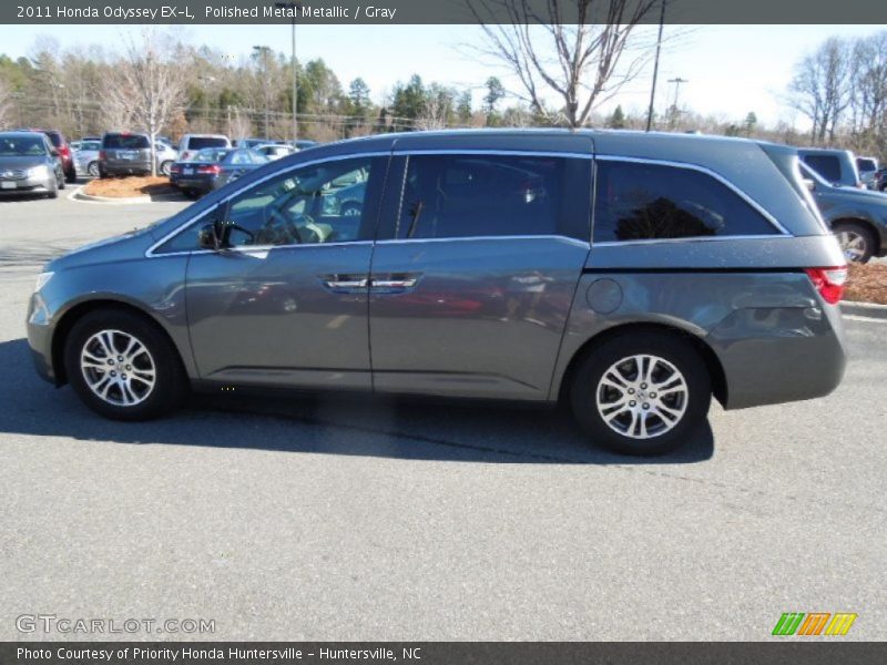 Polished Metal Metallic / Gray 2011 Honda Odyssey EX-L
