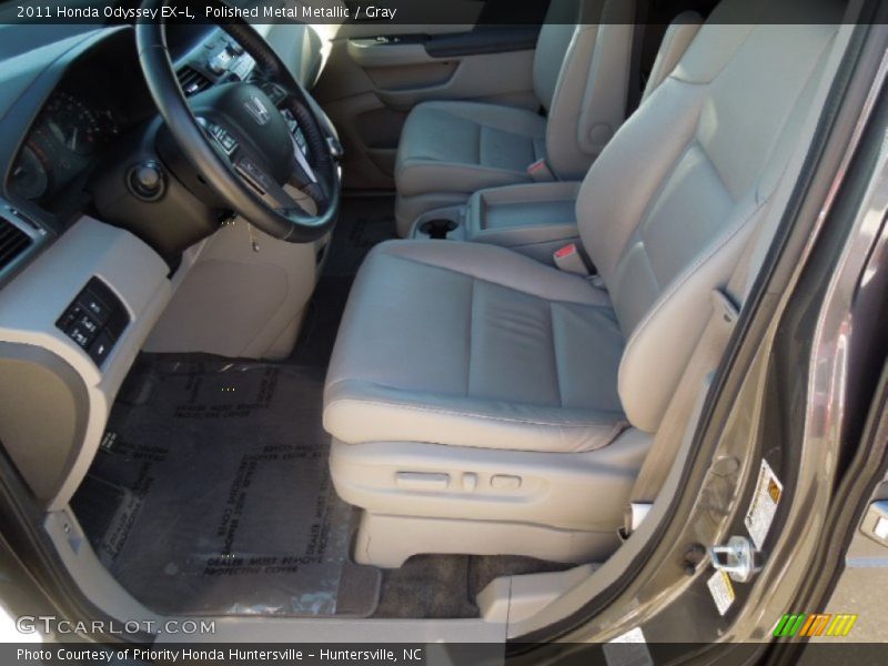 Polished Metal Metallic / Gray 2011 Honda Odyssey EX-L