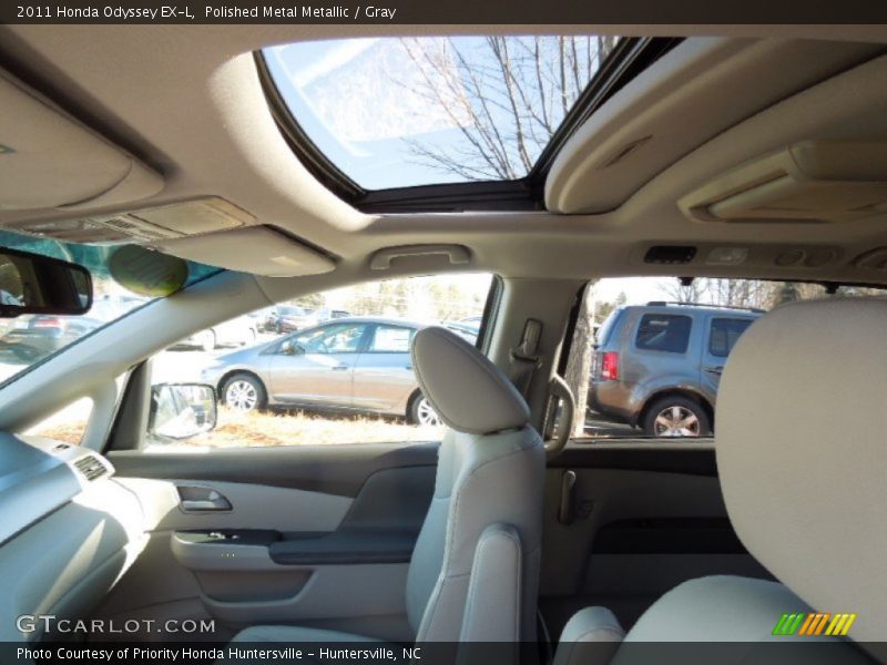 Polished Metal Metallic / Gray 2011 Honda Odyssey EX-L