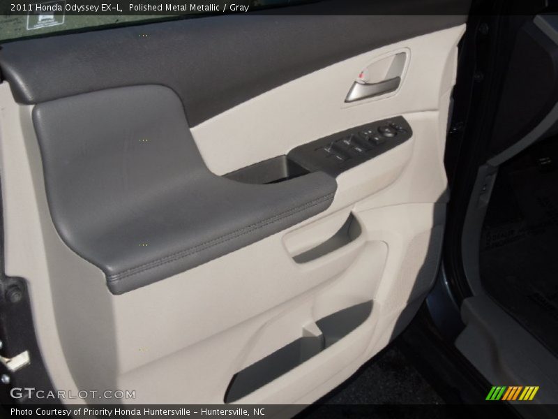 Polished Metal Metallic / Gray 2011 Honda Odyssey EX-L