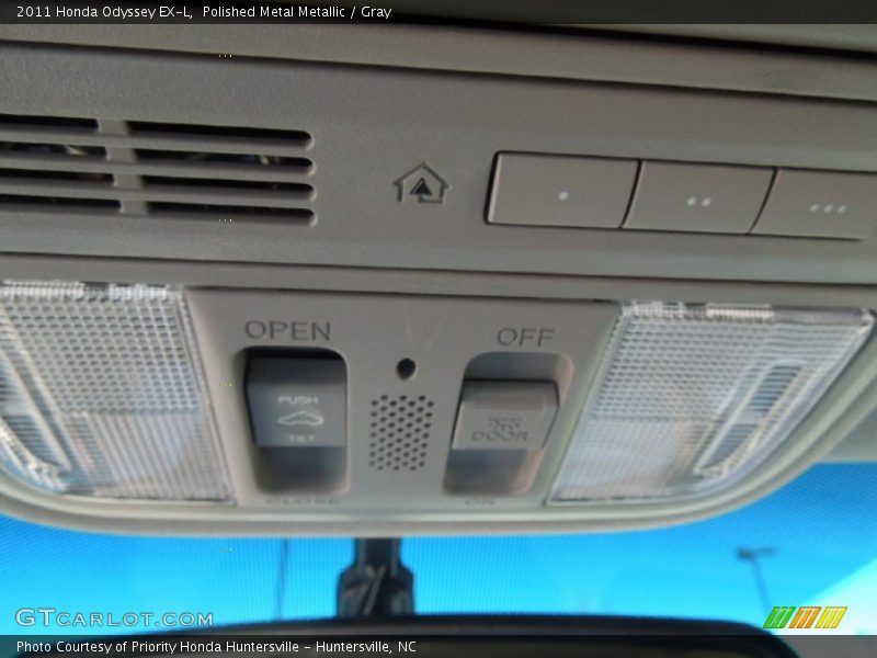 Polished Metal Metallic / Gray 2011 Honda Odyssey EX-L