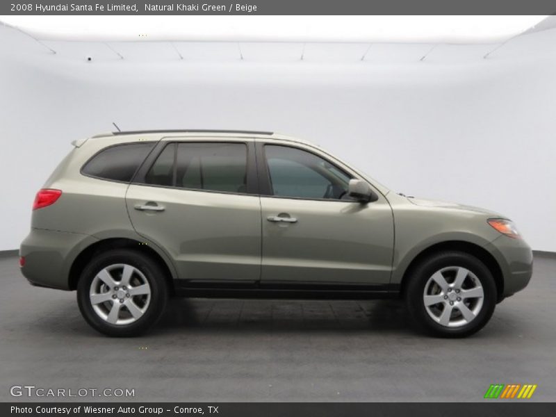 Natural Khaki Green / Beige 2008 Hyundai Santa Fe Limited