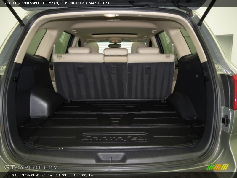 Natural Khaki Green / Beige 2008 Hyundai Santa Fe Limited