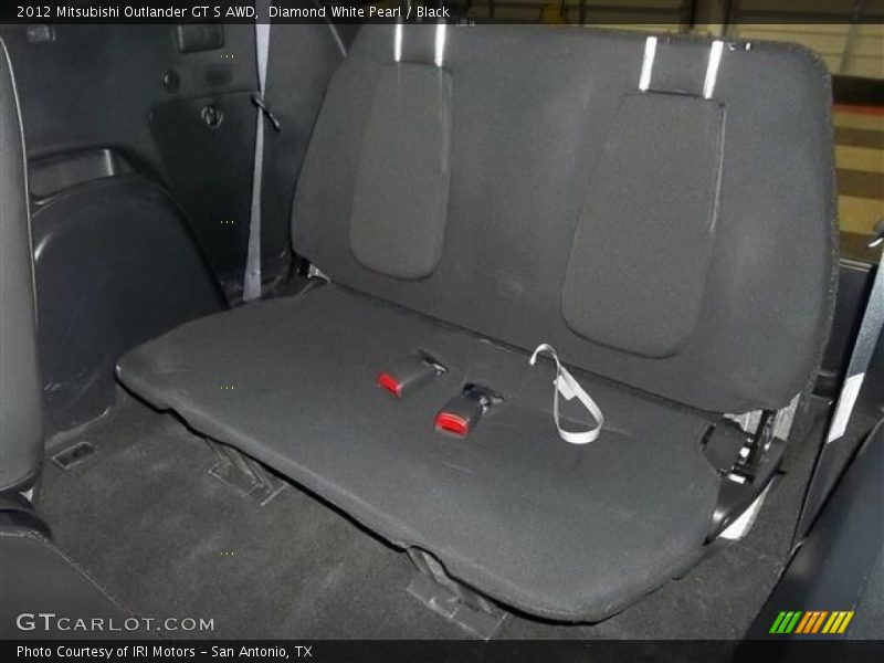 Rear Seat of 2012 Outlander GT S AWD