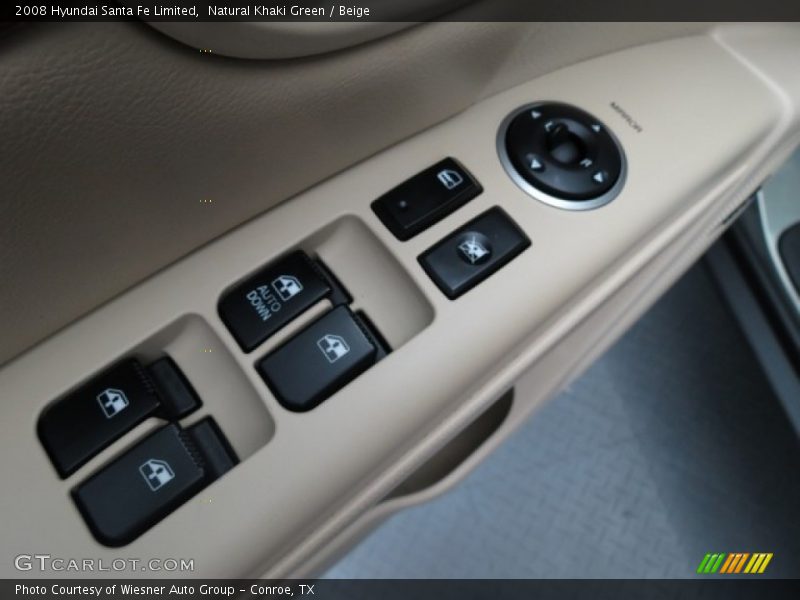 Natural Khaki Green / Beige 2008 Hyundai Santa Fe Limited