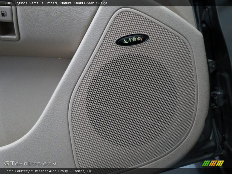 Natural Khaki Green / Beige 2008 Hyundai Santa Fe Limited