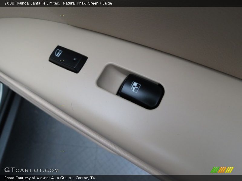 Natural Khaki Green / Beige 2008 Hyundai Santa Fe Limited