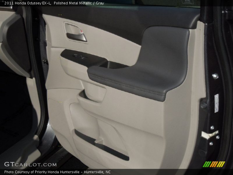 Polished Metal Metallic / Gray 2011 Honda Odyssey EX-L