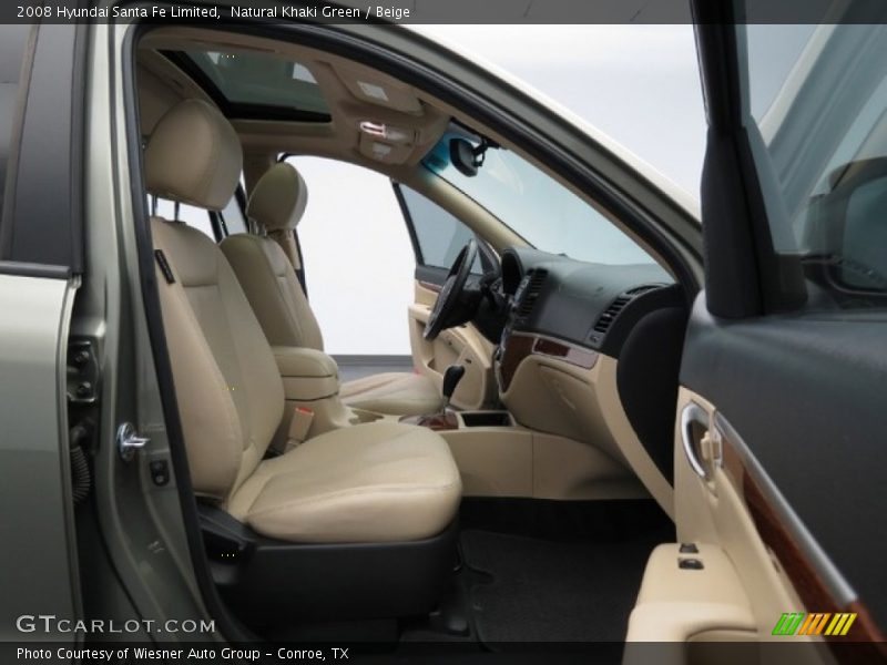 Natural Khaki Green / Beige 2008 Hyundai Santa Fe Limited