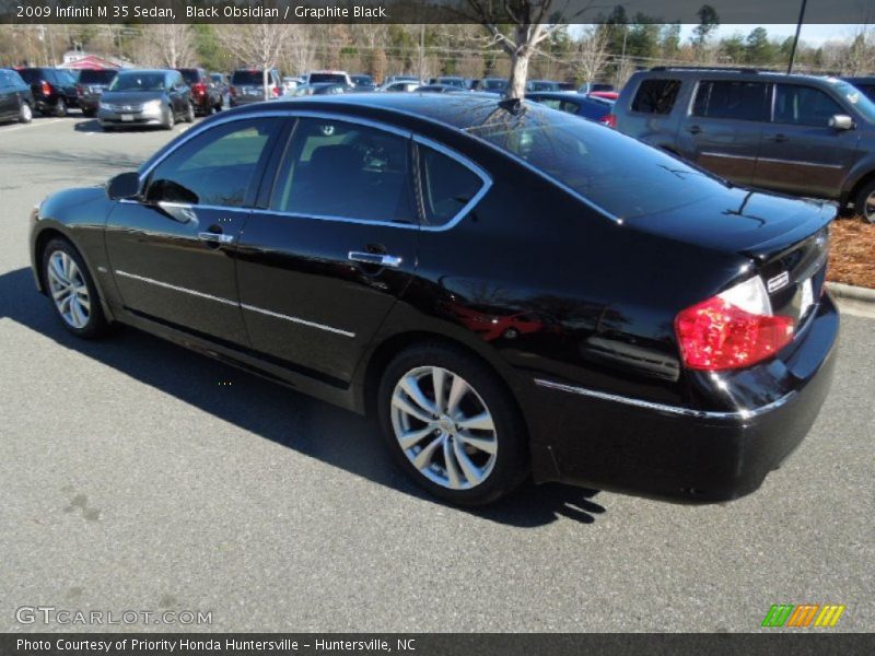 Black Obsidian / Graphite Black 2009 Infiniti M 35 Sedan
