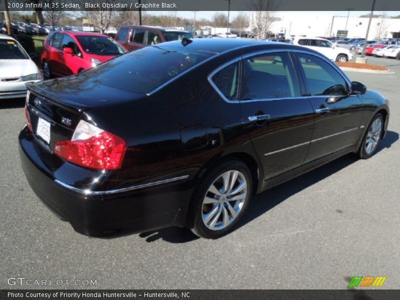 Black Obsidian / Graphite Black 2009 Infiniti M 35 Sedan